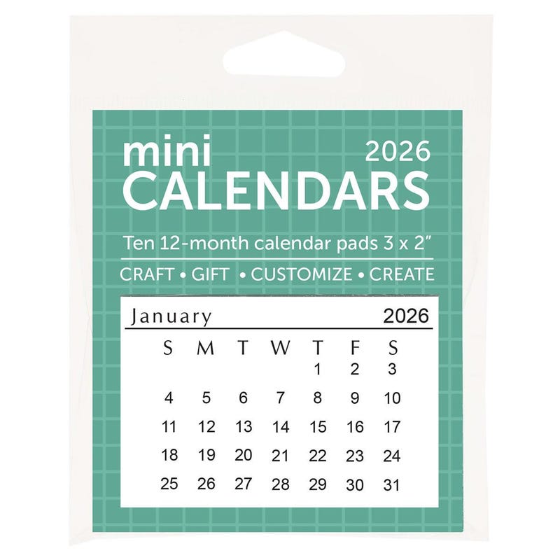 Tear Away Calendar - Etsy