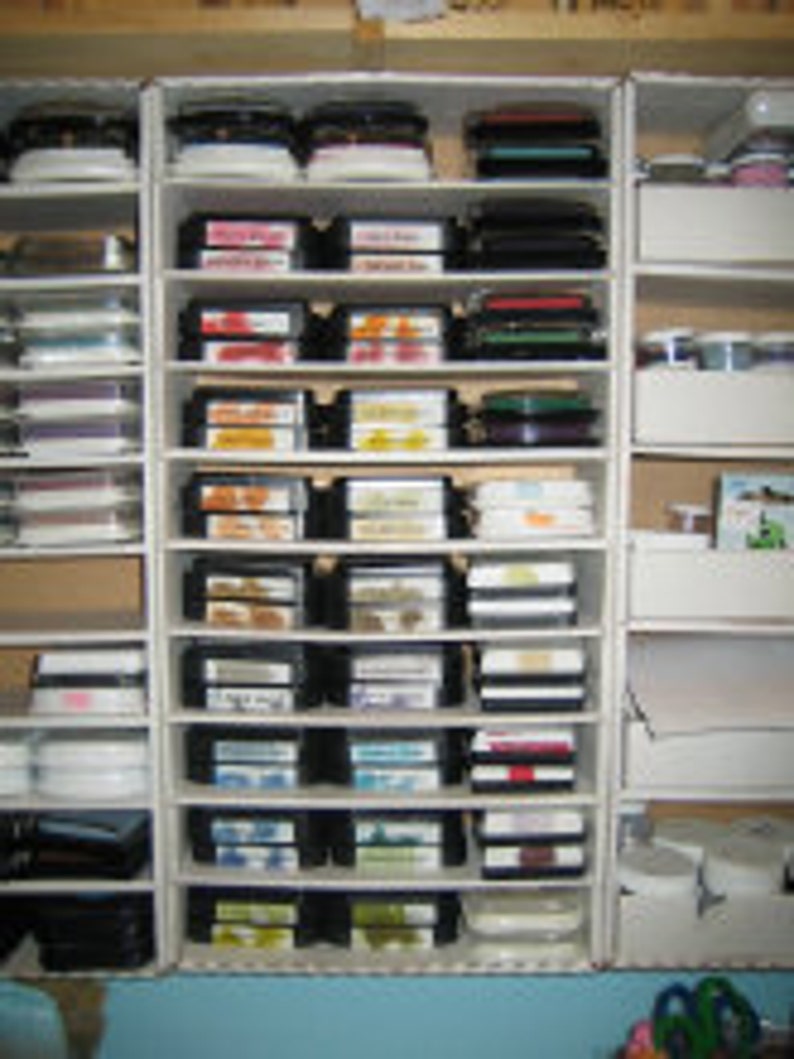 Ink Pad Palace Ink Pad / Crafting Storage Unit you Assemble Etsy Canada