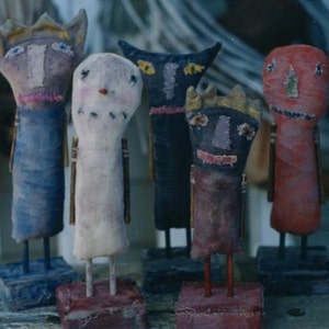 Primitive Halloween Pattern EPattern Liberty Americana Black Doll JOL Pumpkin Black Cat  PDF by Hickety Pickety 118