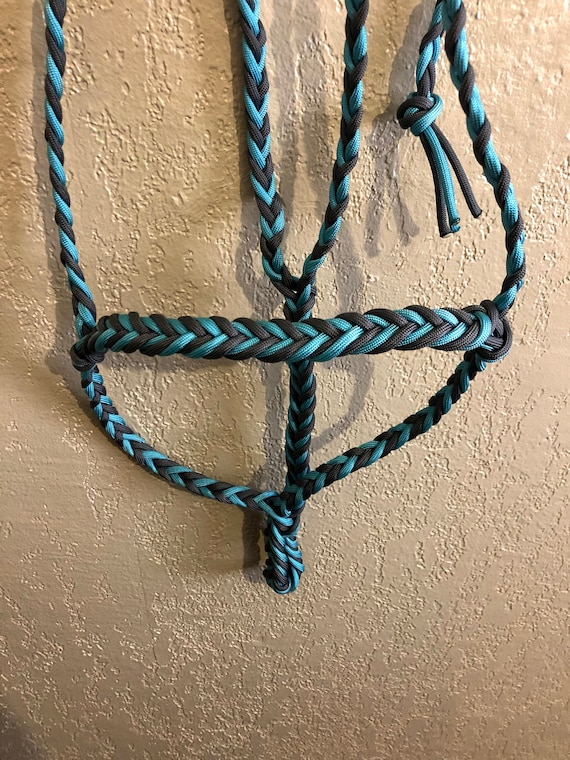 How to Make a Halter for a Horse, Braiding Instructions PDF How to Knot  Paracord Tack, Pattern or Tutorial for Rope Halter or Head Collar 
