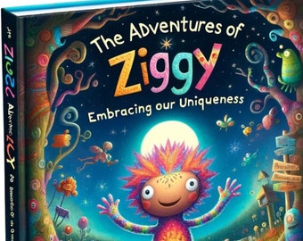 Libro para niños con TDAH "Las aventuras de Ziggy: Abrazando nuestra singularidad"