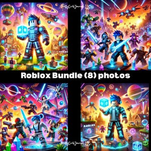 Roblox Adventure & Battle (8) + 2 GRATIS foto'sbundel (een wereld van creativiteit en actie)