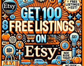 Get 100 Free Etsy Listings Ideas – Start Selling Today!