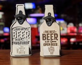 Wall Mount bottle opener - 5 styles in SVG Digital download.