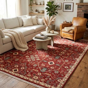 Vintage Holiday Rug - Etsy