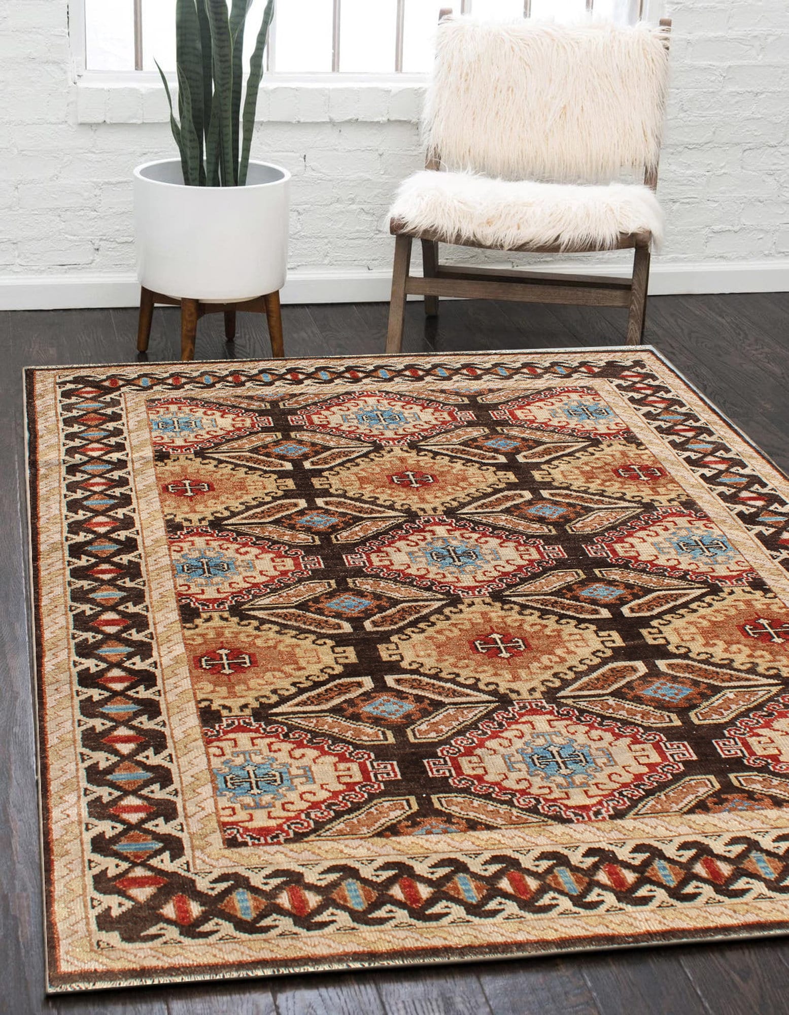 ラグ・カーペット Original Rug Mat-Santa Fe Diamond Original Rug Mat-Santa Fe Diamond Spirit of Santa Fe Rug
