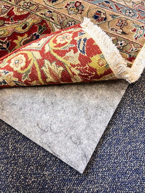 Premium Durable Soft RugPad – Non-Slip backing, Cushioned & Floor Safe. Felt and Natural Rubber Rug Pad-Keep your rugs perfectly in place