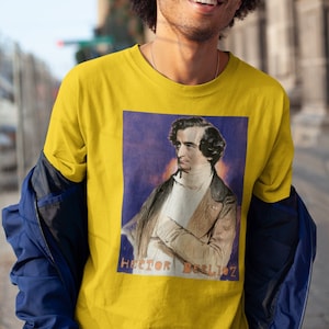 Hector Berlioz Composer Unisex Crewneck T-shirt, Berlioz Tee Shirt, Berlioz T Shirt, Berlioz Music Teacher Music Student Gift