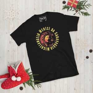 Caravaggio Short-Sleeve Unisex T-Shirt, Caravaggio Tee, Art Lover T shirt, Artist Gift