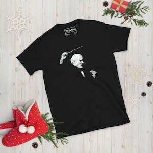 Toscanini Conductor Short-Sleeve Unisex T-Shirt, Conductor Tee, Conductor Gift