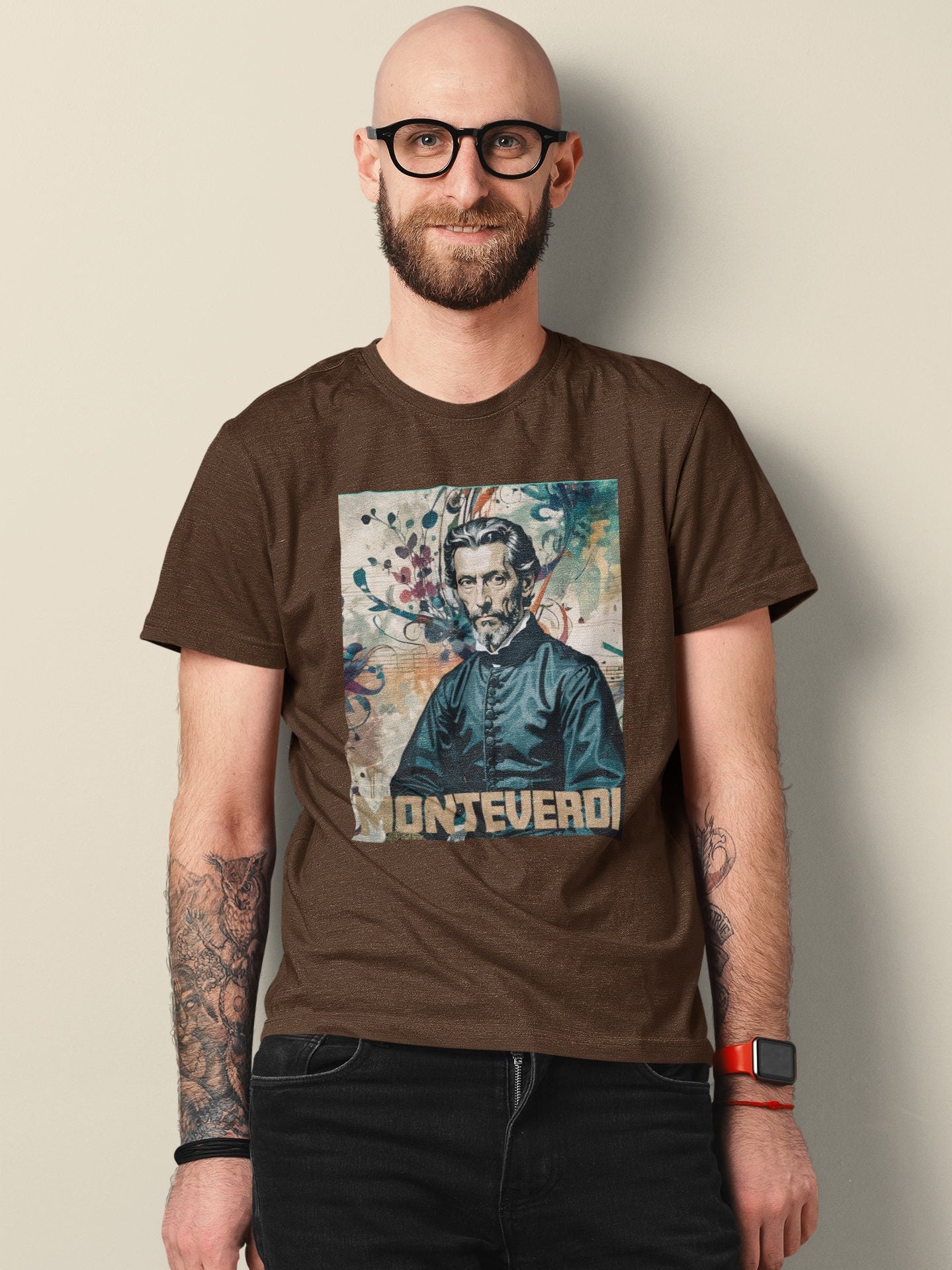 Claudio Monteverdi Composer Unisex Crewneck T-shirt, Monteverdi Tee Shirt, Monteverdi T Shirt, Monteverdi music Teacher Gift