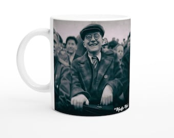 Dimitri Shostakovich Fútbol 11oz Taza de Cerámica
