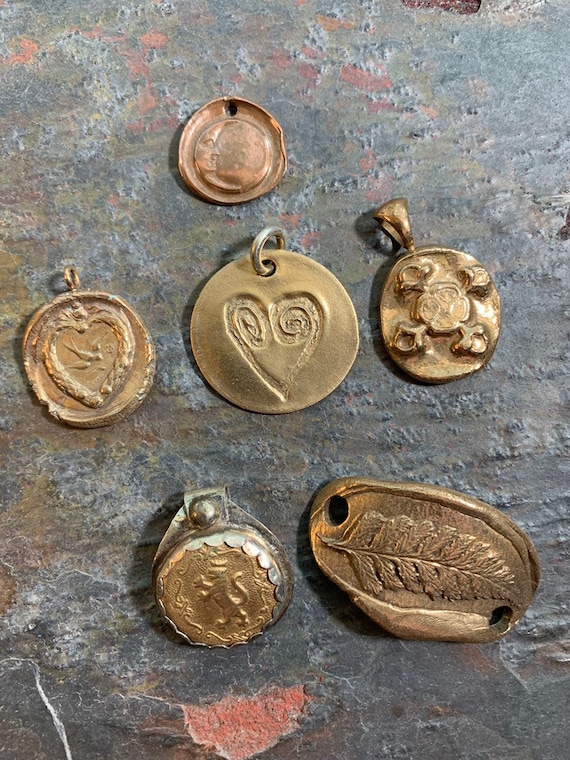Sterling Silver Antique Guitar Pick Charm Pendant MSRP $68