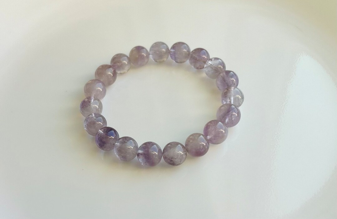 High Quality Lavender Purple Rabbit Hair Rutilated Quartz, All Natural ...