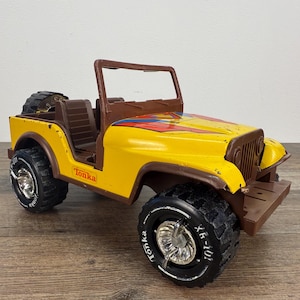 Tonka Yellow Jeep - Etsy
