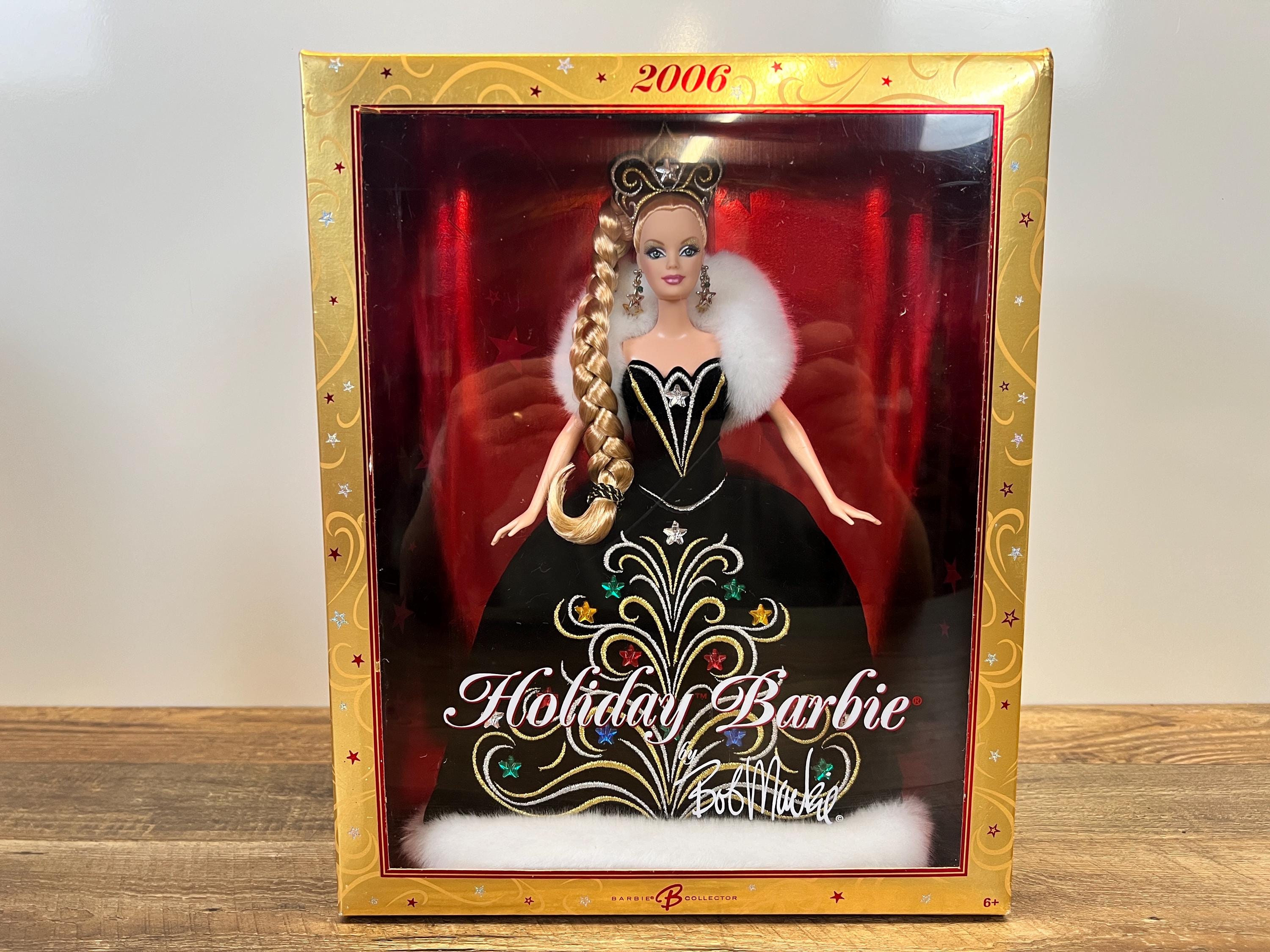 Holiday Barbie by Bob Mackie New In Box Collector Edition Mattel Doll Rare Festive Barbie Designer Barbie Collectible