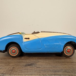 HUKI MERCEDES BENZ Mb Cabrio 190 Sl Jouet En Tôle Télécommande Par