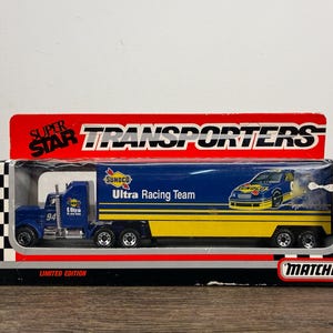 Matchbox Super Star Transporters 1992 #94 Sunoco Ultra Racing Team Vintage