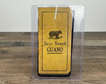 1918 Bear Brand Guano Booklet Georgia Sales Agent High Grade Fertilizer Ephemera
