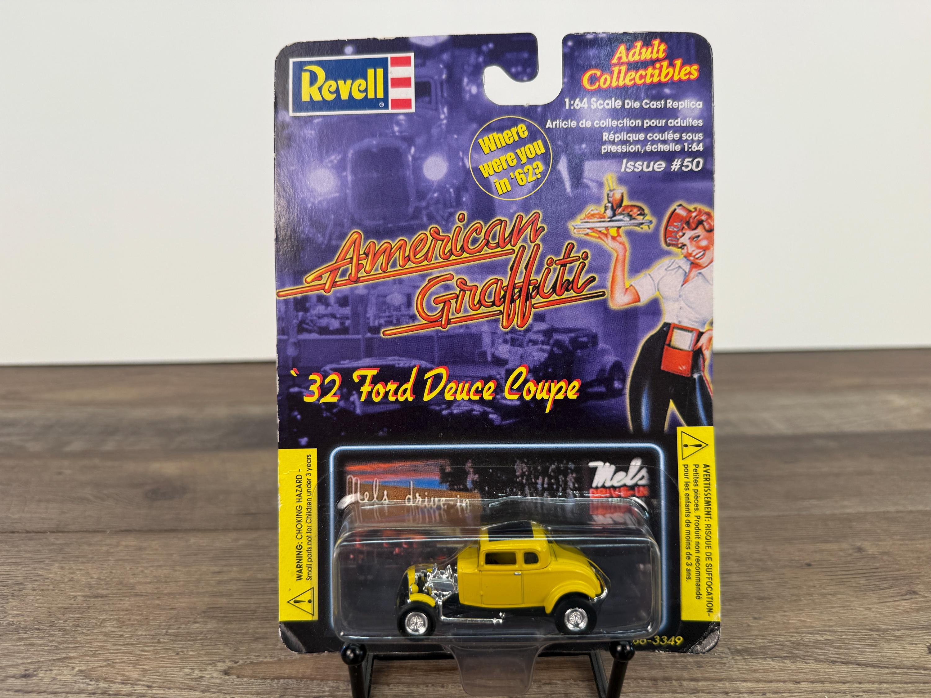 1932 Ford Deuce Coupe American Graffiti 1/64 Revell Collectible
