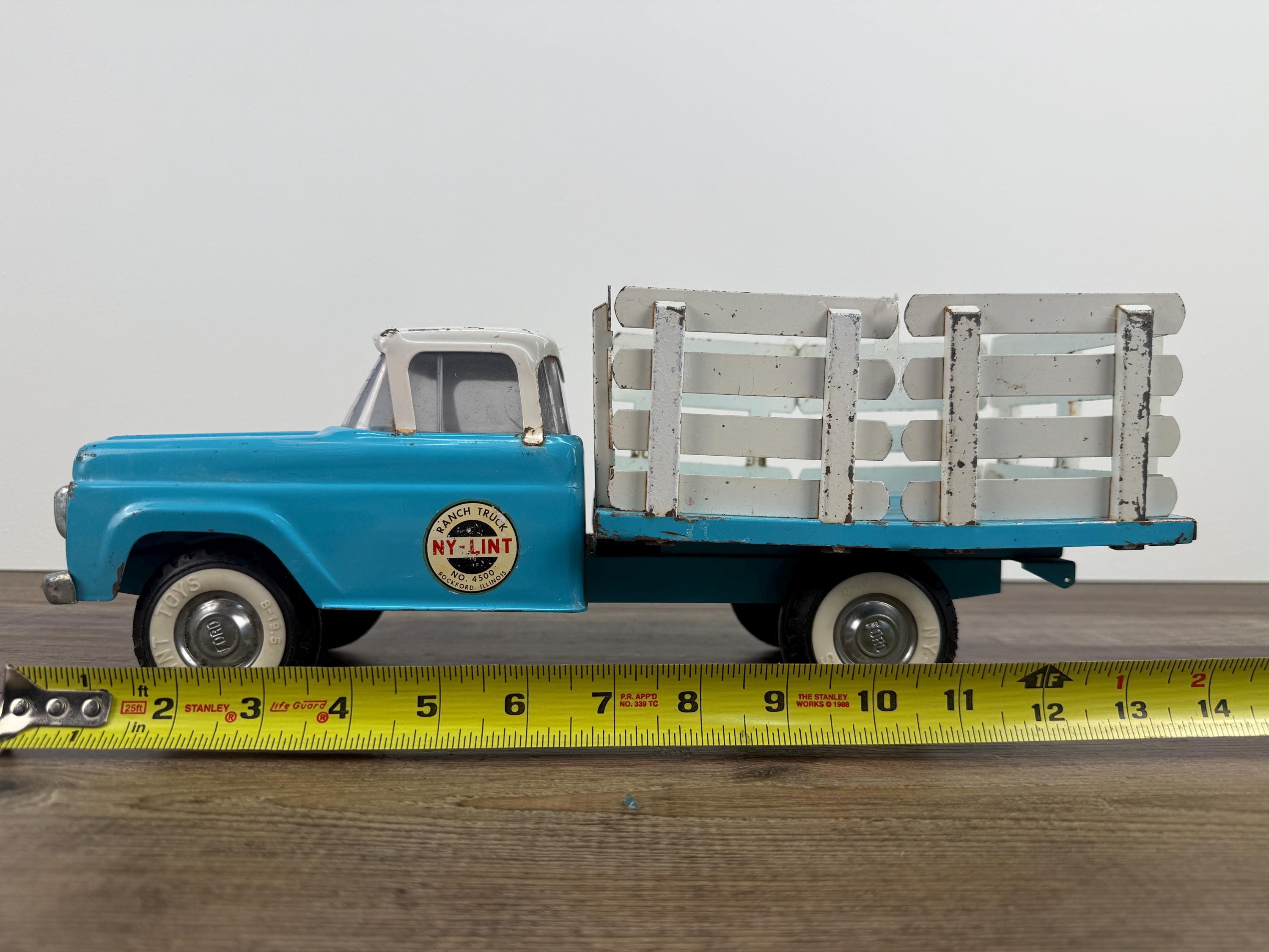 Vintage 1960s Nylint Ford Ranch Truck: Pressed Steel Collectible