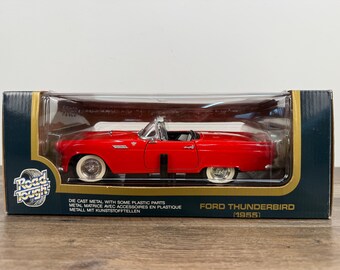 Road Tough 1955 Thunderbird Diecast Car Collectible Model 1/18 Scale