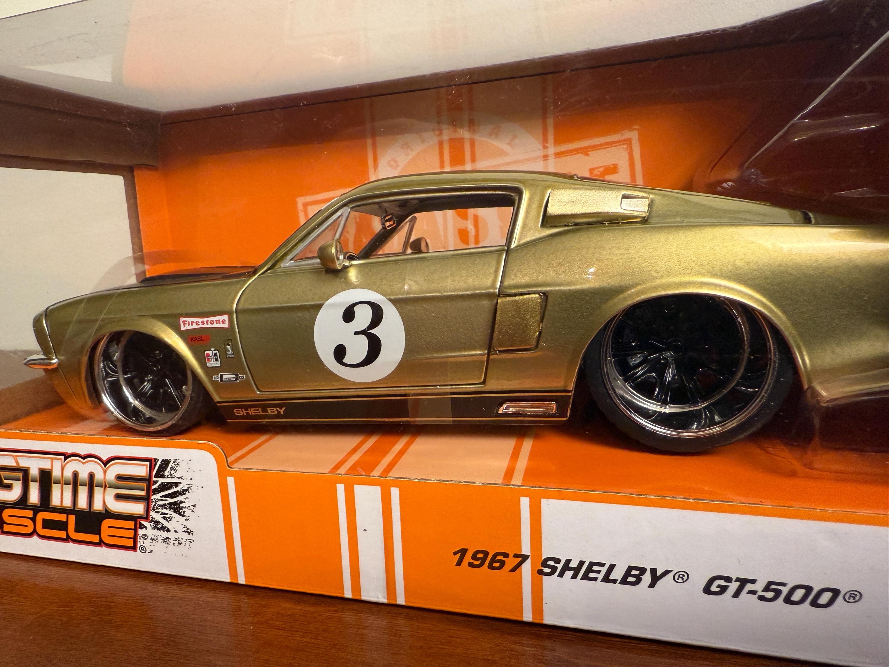 1967 Shelby GT-500 Diecast Car - Jada Bigtime Muscle, 1:24 Scale
