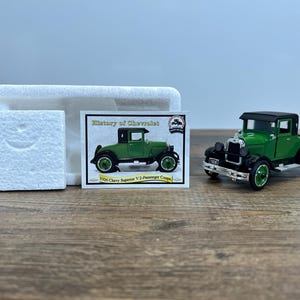 1926 Chevy Superior V2 Coupe – 1:32 Die-Cast Car by National Motor Museum Mint – Vintage Chevrolet Passenger Auto Collectible Model