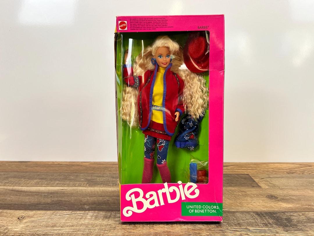 Barbie Doll United Colors of Benetton Vintage Collectible 1990 - Etsy