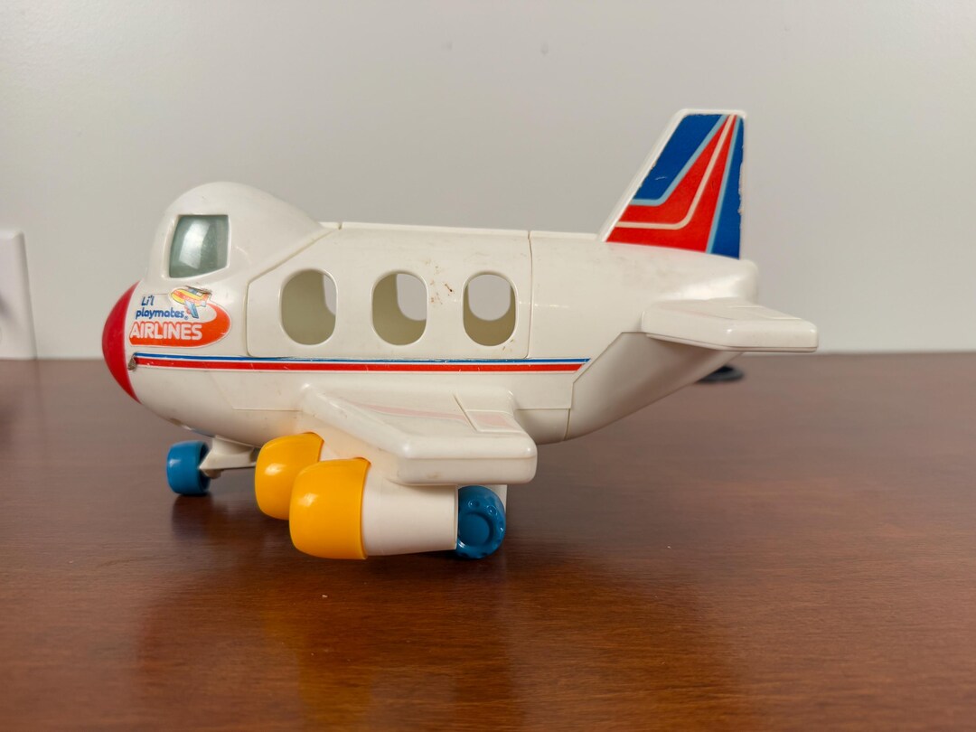 Vintage 1980s Li'l Playmates Airplane Etsy