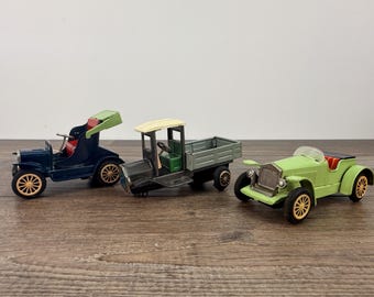 Vintage Bandai Triumph TR3 Red Battery Operated 8