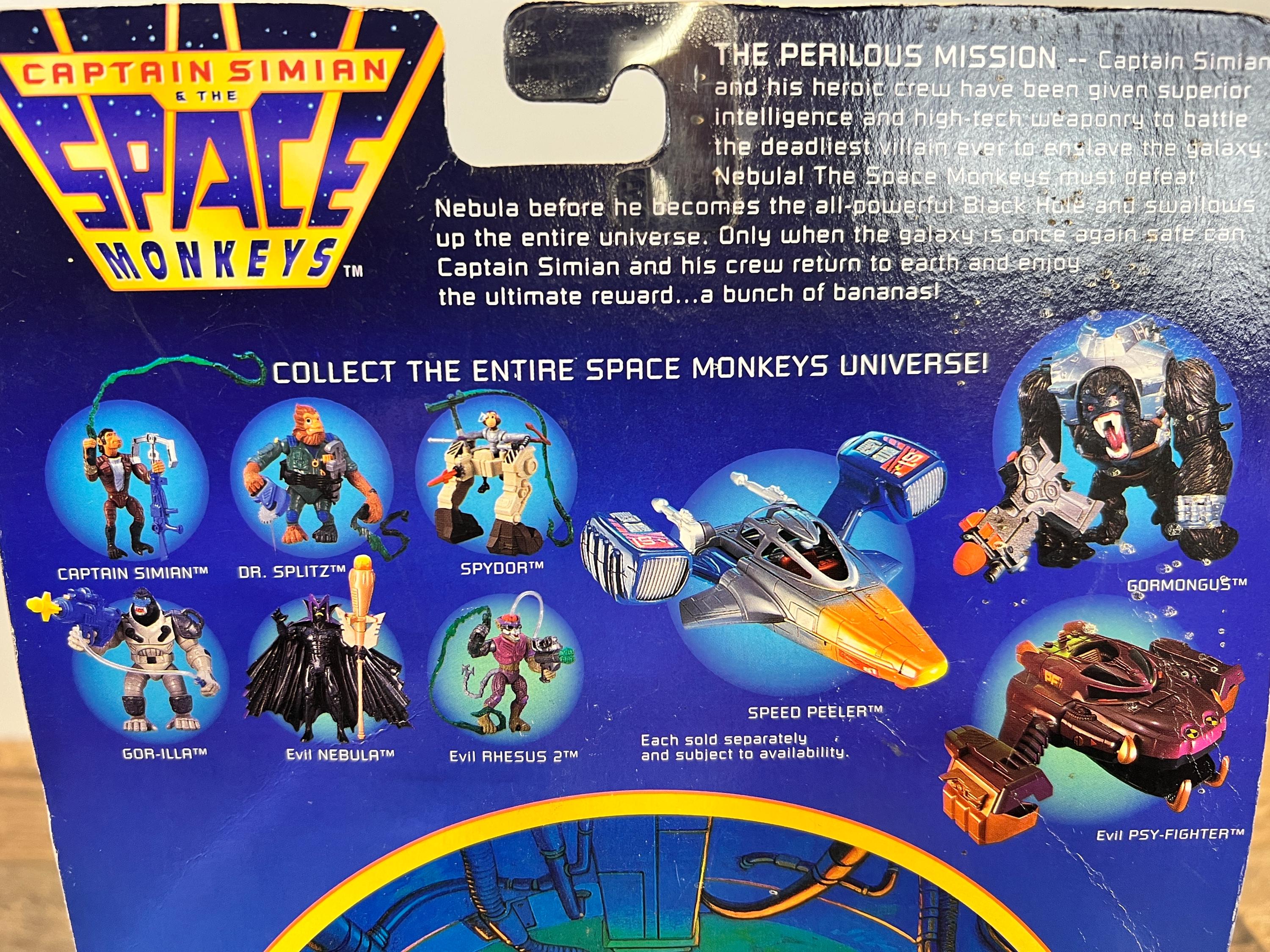 iminime　1/6　Space Monkeys　ファイト・クラブ Captain Simian and the Space Monkeys GOR-ILLA 1996 Collectible