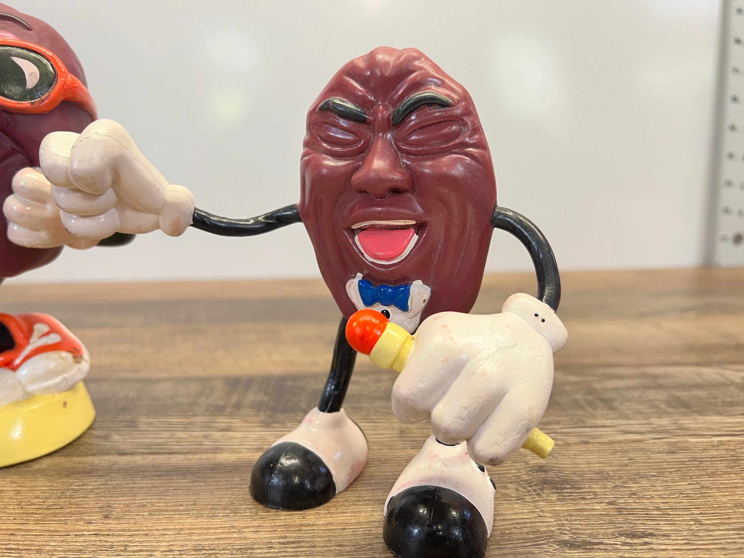 Vintage California Raisins PVC Figure & Sun Maid Bank (1987) - Etsy