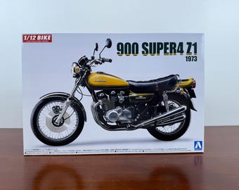 ♬！！　NO.111 NO.110 4本セット Aoshima Kawasaki 900 Super 4 Z1 1973 1/12 Scale Motorcycle Model