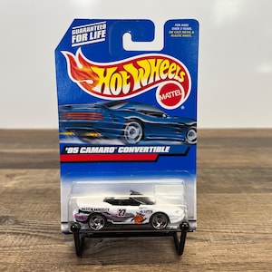 1995 Camaro Convertible Hot Wheels  1/64 Die-Cast Collectible Car Vintage  Camaro Toy Hot Wheels Muscle Car