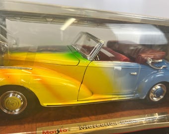 WELLY VOITURE MERCEDES Benz SL500 Blanc Véhicule Miniature Métal Collection EUR 4,00 - FR