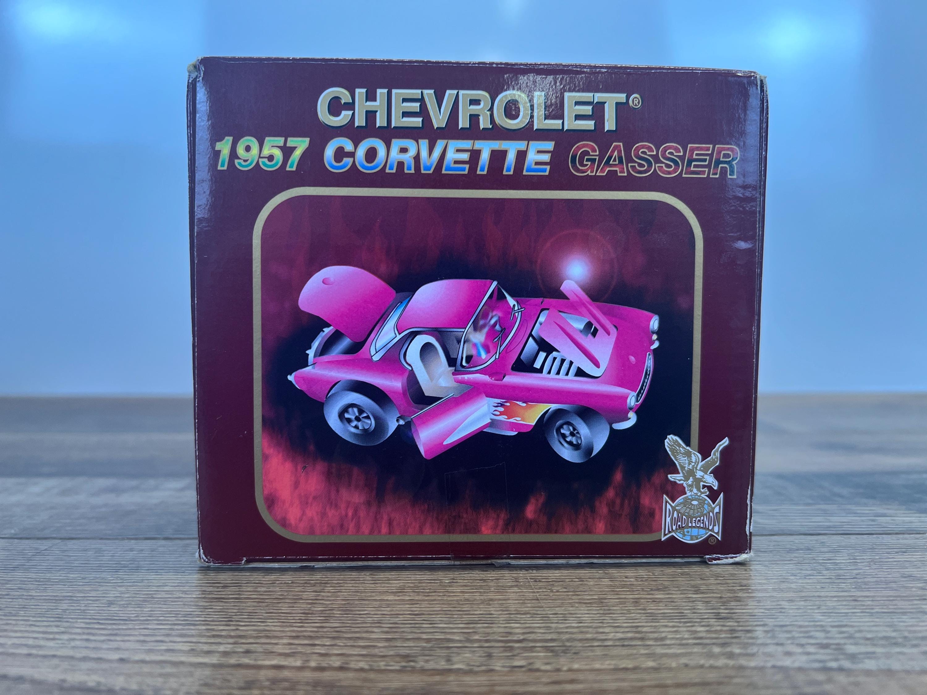 GASSER コルベット ドラッグスター 1957 ROAD LEGENDS製