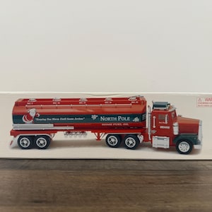 Sears Limited Edition Toy Tanker Truck Seasons  Greetings North Pole Fuel Oil Collectible Truck 2000