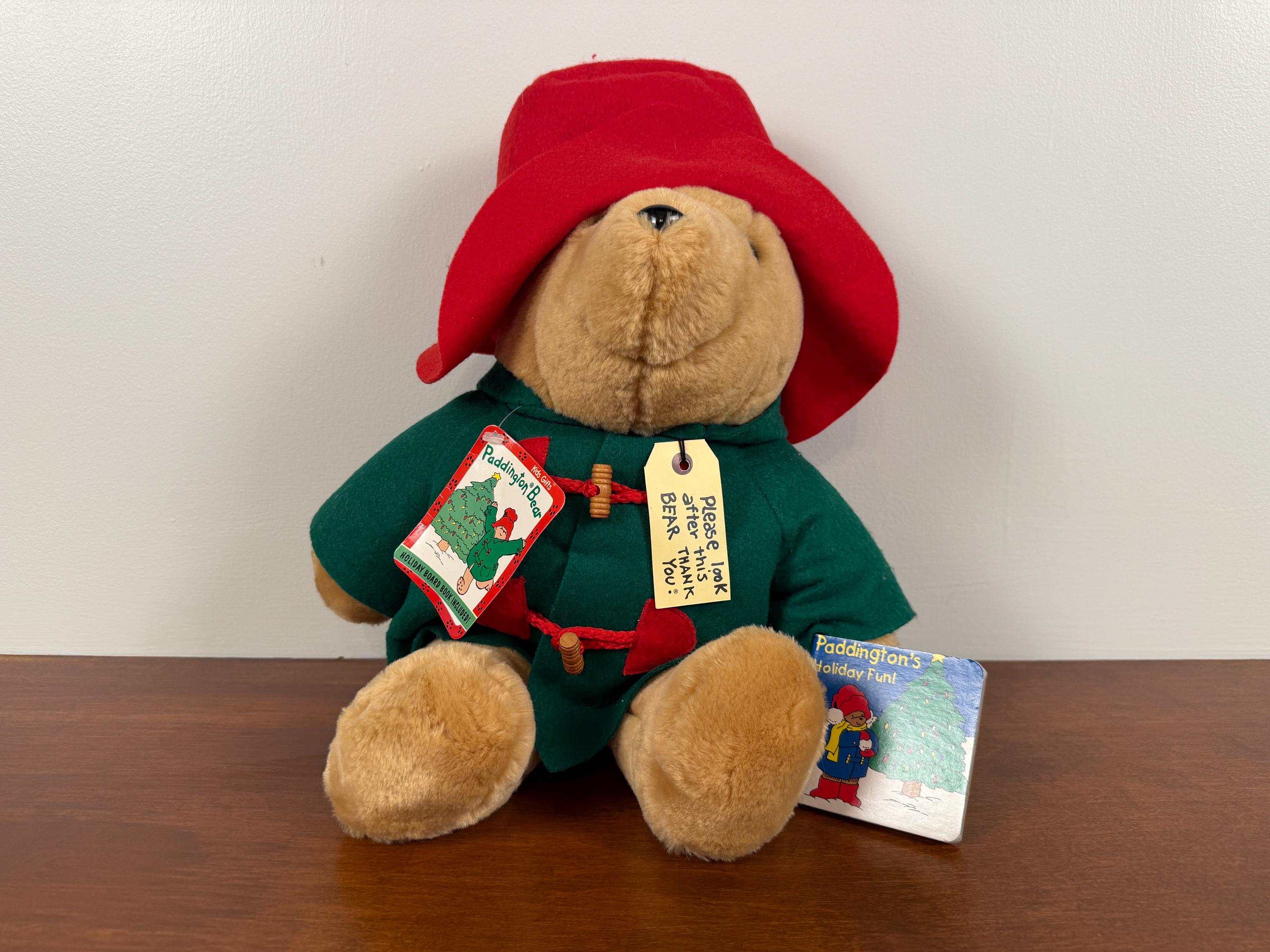 Paddington Bear タグ付き Paddington Bear Plush 16