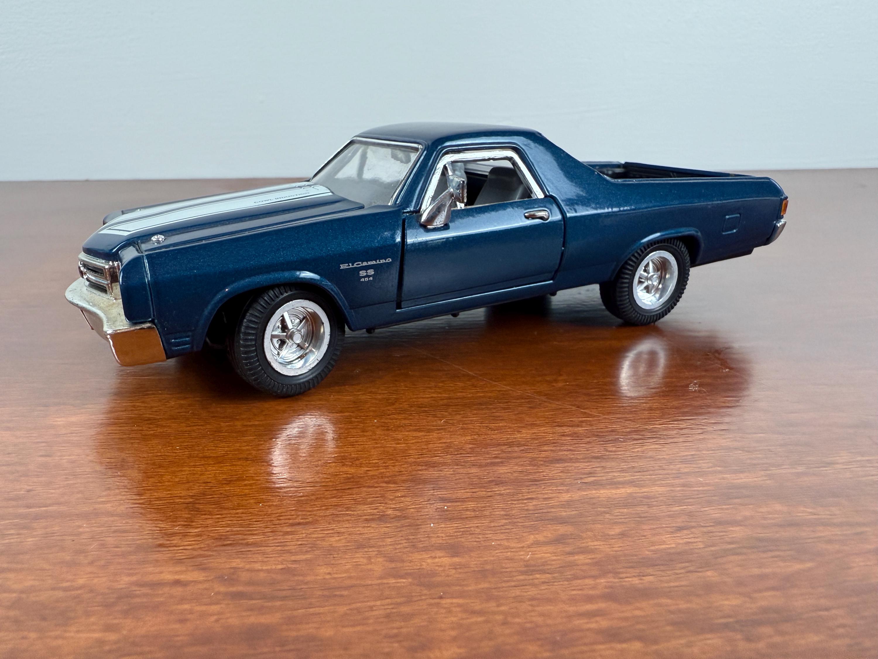 1970 El Camino 454 SS 7724 1:24 Scale Diecast Chevy Muscle Car