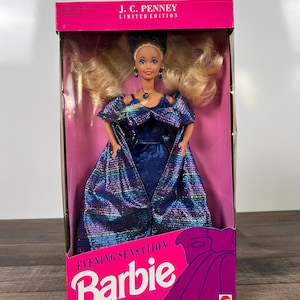 Barbie Evening Sensation 1992 Limited Edition  J.C. Penney Exclusive Barbie Doll  Vintage Collectible Mattel Doll