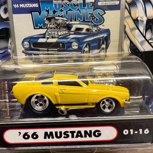 Muscle machines 66 Mustang New Die Cast 1:64