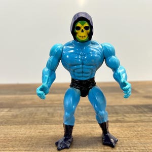 Vintage 1981 Skeletor Figure – MOTU Masters of the Universe Evil Warrior Mattel He-Man Toy Collectible Action Figure