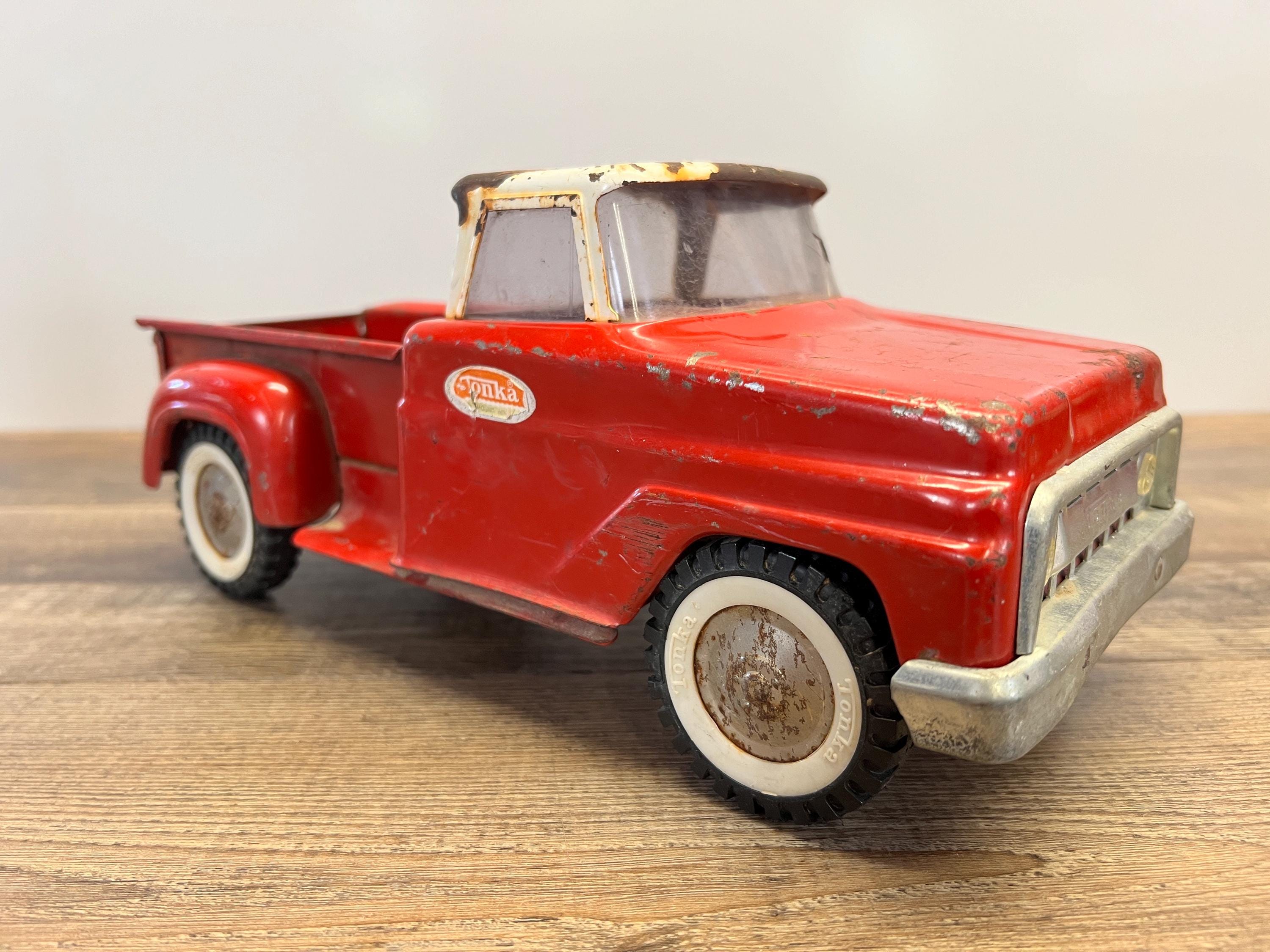 Vintage 1960s Tonka Stepside Pickup Truck: Pressed Steel Toy - Etsy