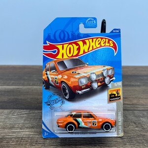 70 Ford Escort RS1600 Hot Wheels Baja Blazers 1:64 Die Cast Car Collectible Rally Car  Mattel HW Off-Road Series