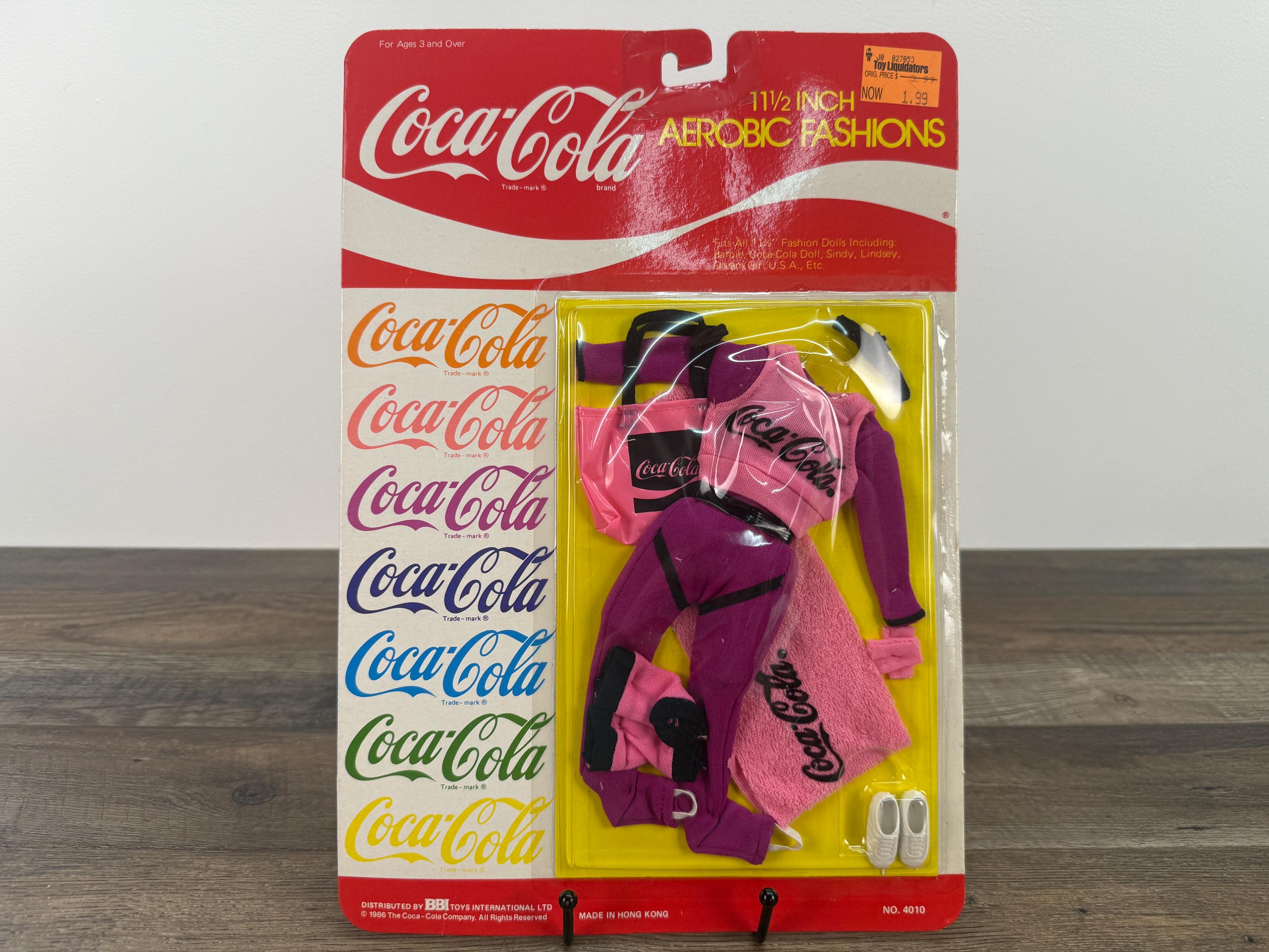 Vintage Coca Cola Barbie Clothes: 1986 Aerobic Fashions - Etsy