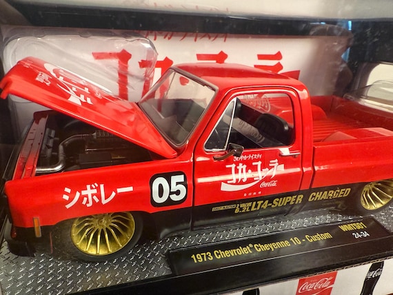 M2 Machines Coca-cola 1973 Chevrolet Cheyenne 10 - 1:24 Scale - Etsy