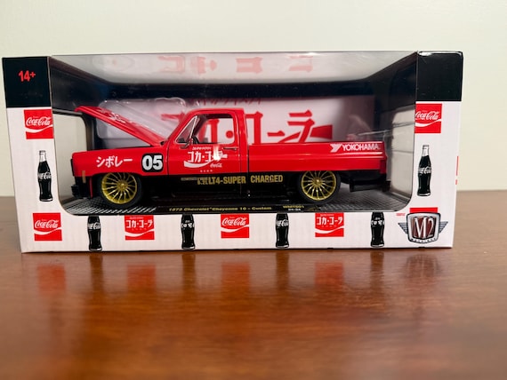 M2 Machines Coca-cola 1973 Chevrolet Cheyenne 10 - 1:24 Scale - Etsy