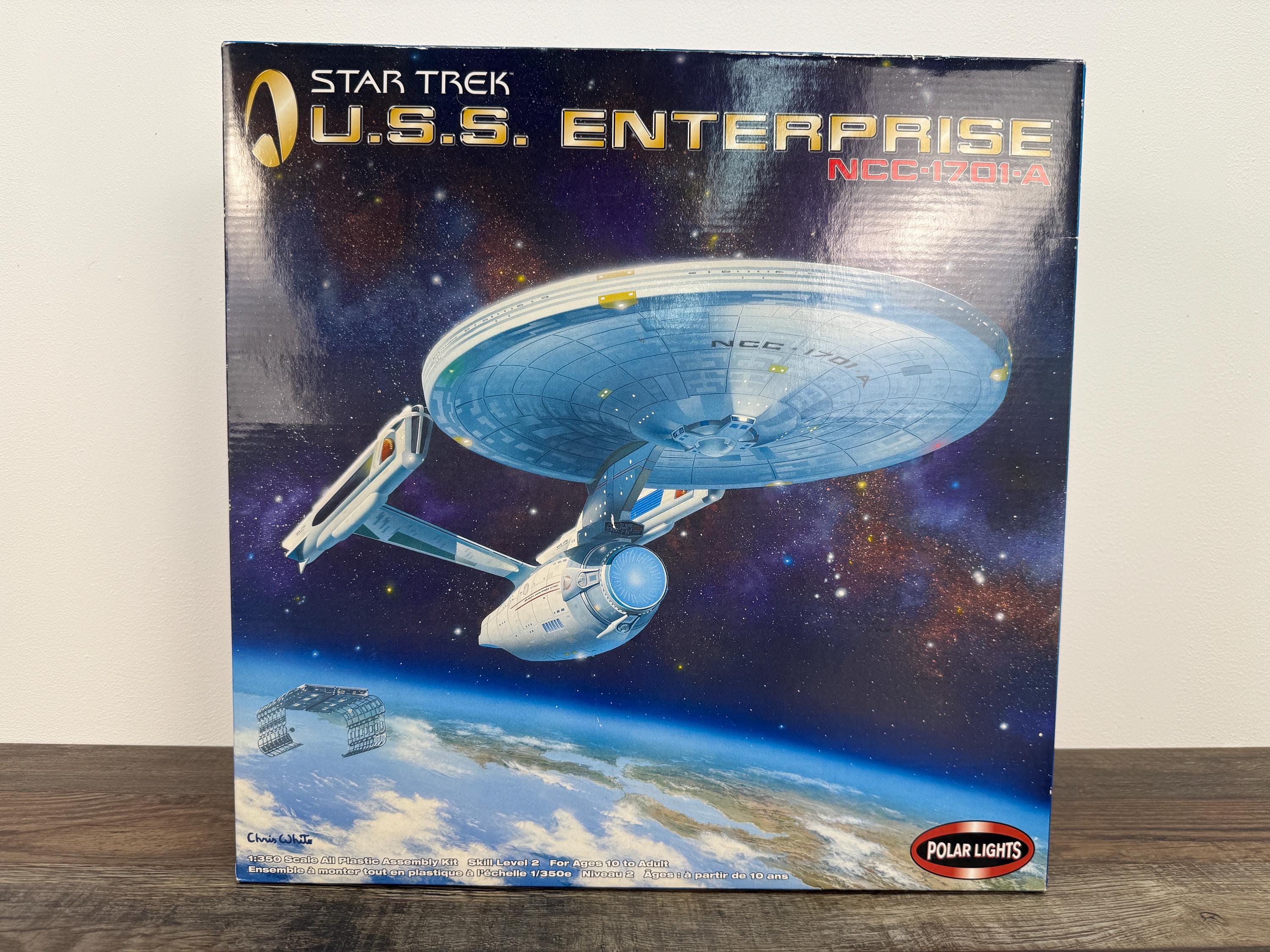 POLAR LIGHTS スタートレック NCC-1701-A U.S.S. Star Trek USS Enterprise NCC-1701-A Model Kit: 1/350 Scale Polar
