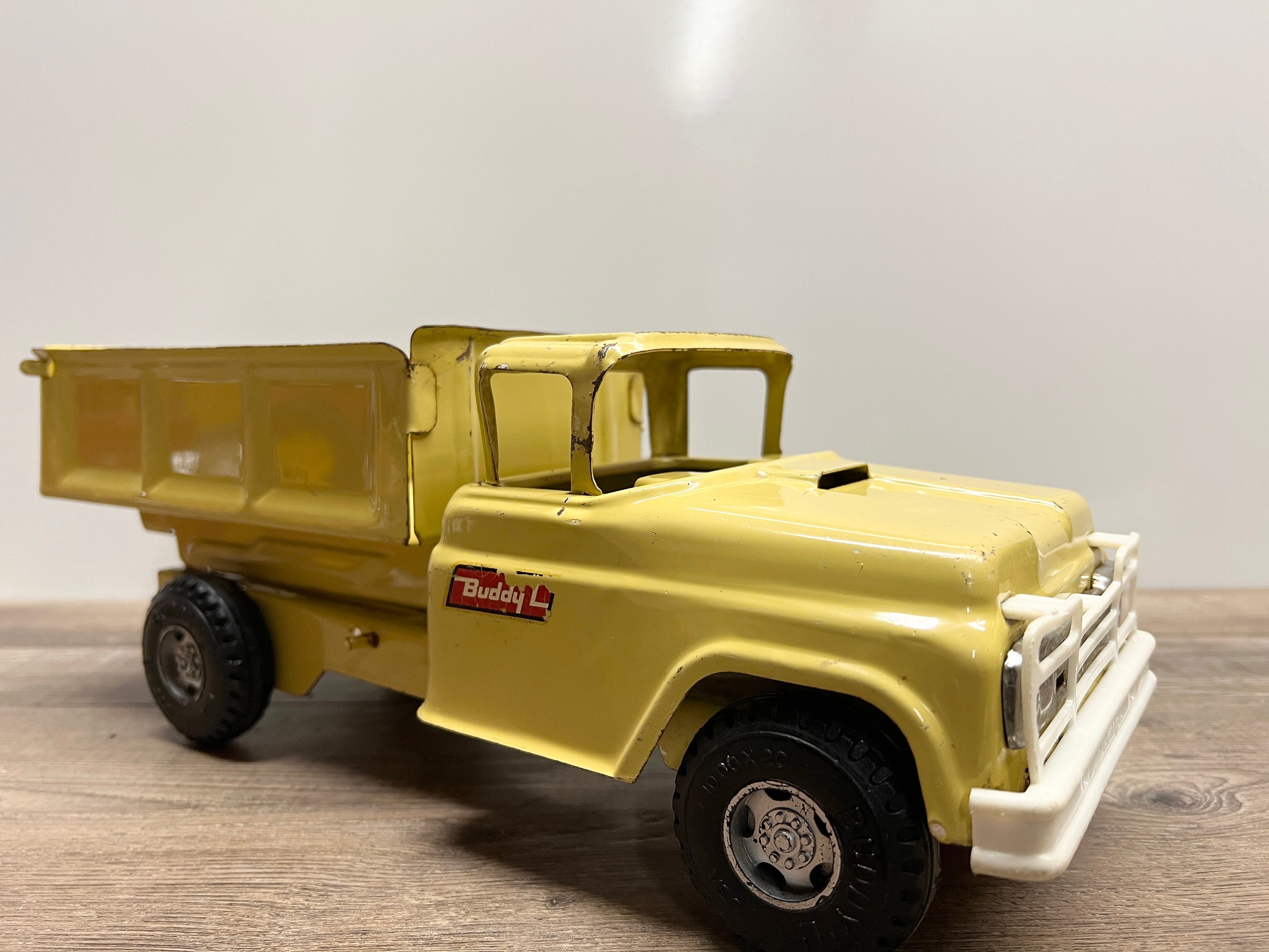 Buddy L Truck 1960's Dump Truck Vintage Pressed Steel All